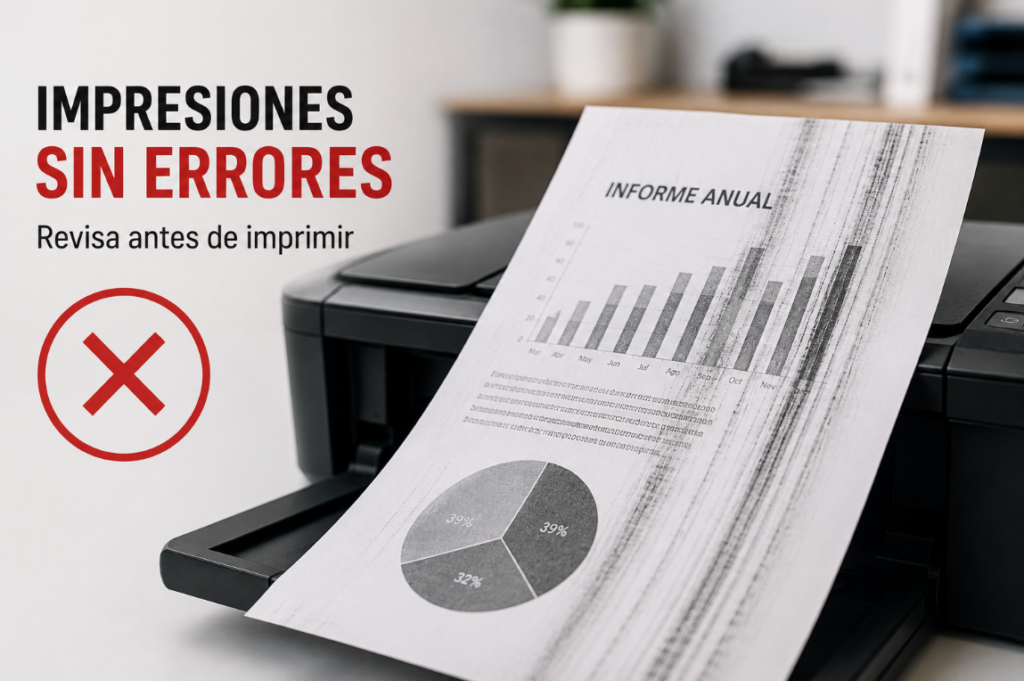 Errores comunes en la impresión de documentos y cómo evitarlos