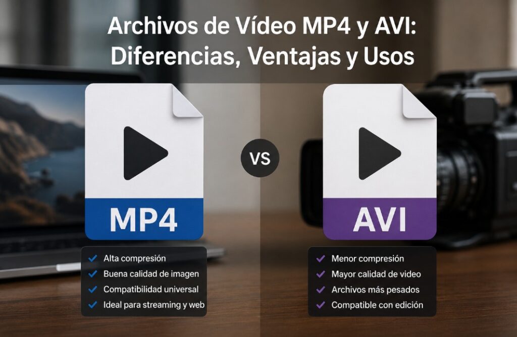 ARCHIVOS AVI Y MP4