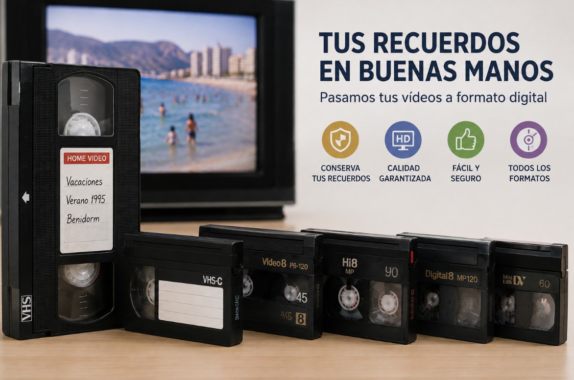 digitalización de cintas de video en barcelona